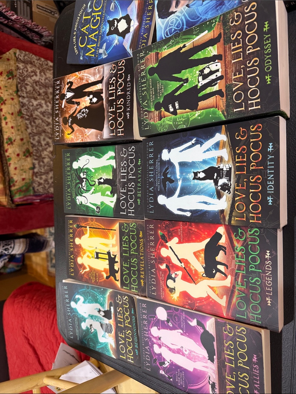 Love, Lies & Hocus Pocus Paperback Book Set - Colorful Series Covers